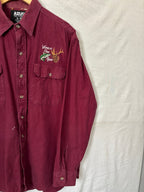 Flannel Shirt Vintage Streetwear Men Hommes