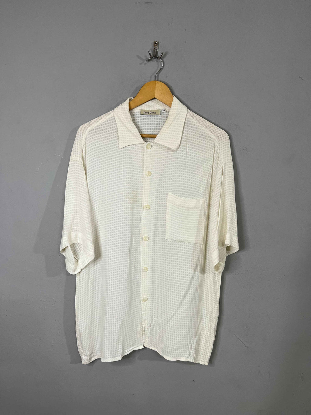 Half Sleeve Shirts Oversized Streetwear Lame Dome