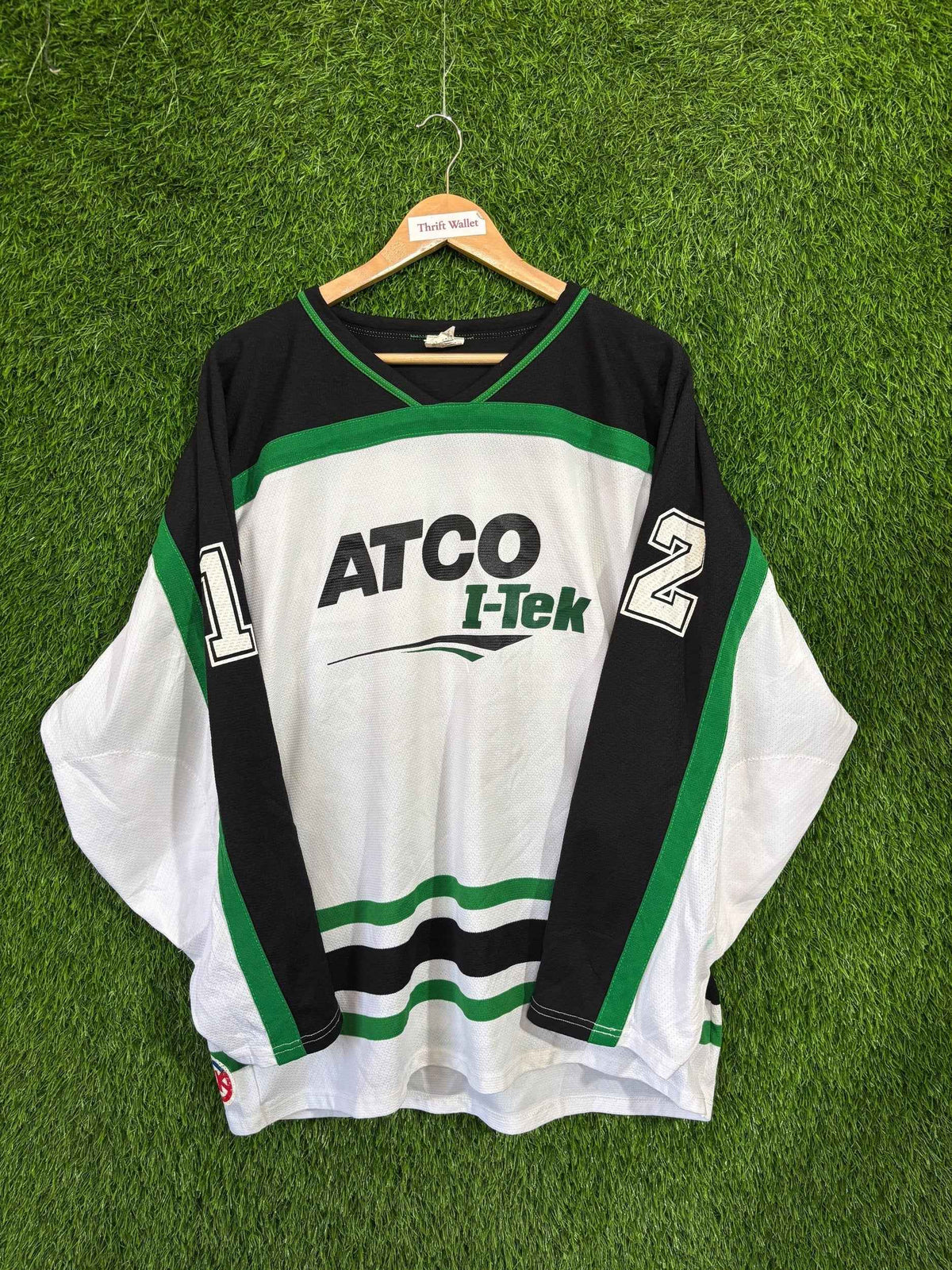 Ice Hockey Jerseys Vintage Streetwear Oversized - Atco I Tek 12