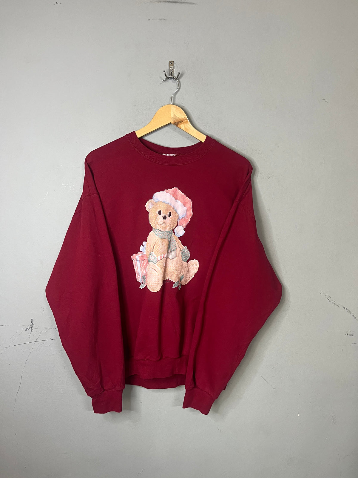 Sweatshirts Vintage Streetwear Christmas teddy