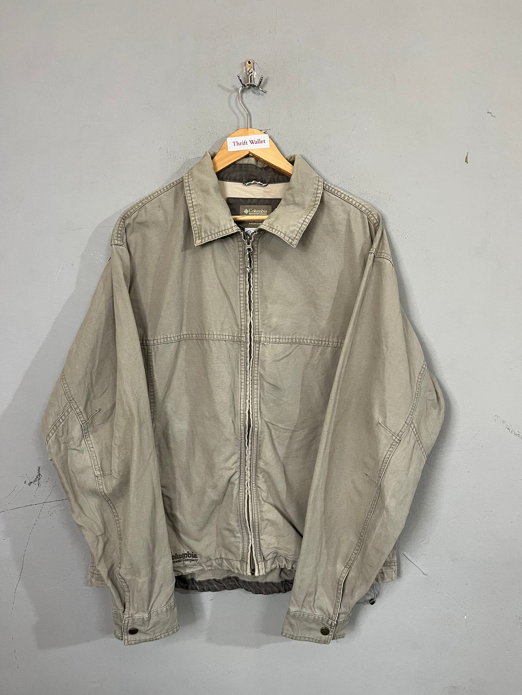 Jacket Vintage Streetwear Oversized Columbia