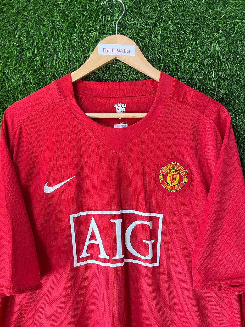 Half Sleeve Jerseys Vintage Streetwear Manchester United