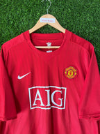 Half Sleeve Jerseys Vintage Streetwear Manchester United