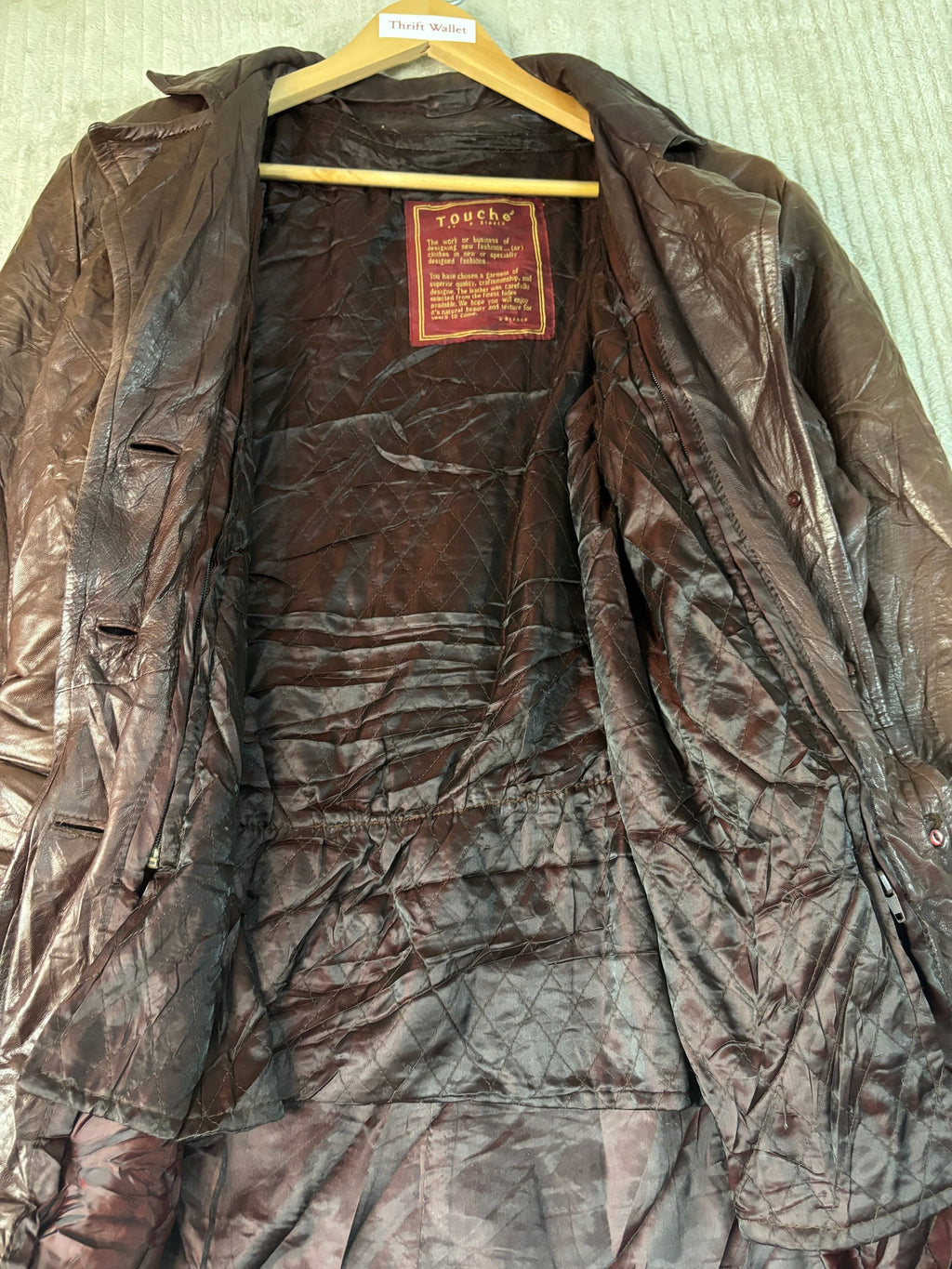 Leather Jackets Vintage Streetwear - Touche