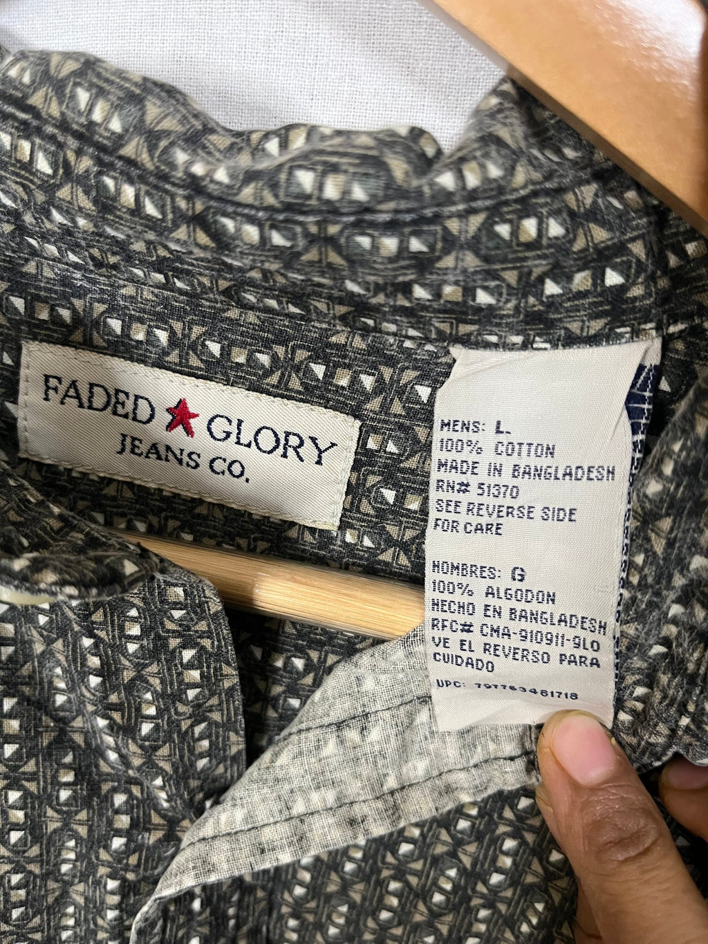 Half Sleeve Shirts Vintage Streetwear Fanded Glory