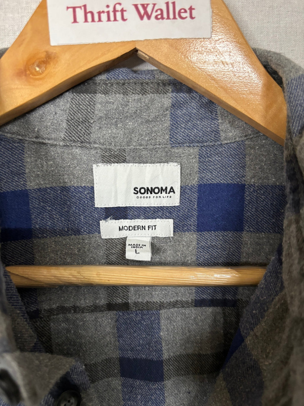 Flannel Shirt Vintage Streetwear Sonoma