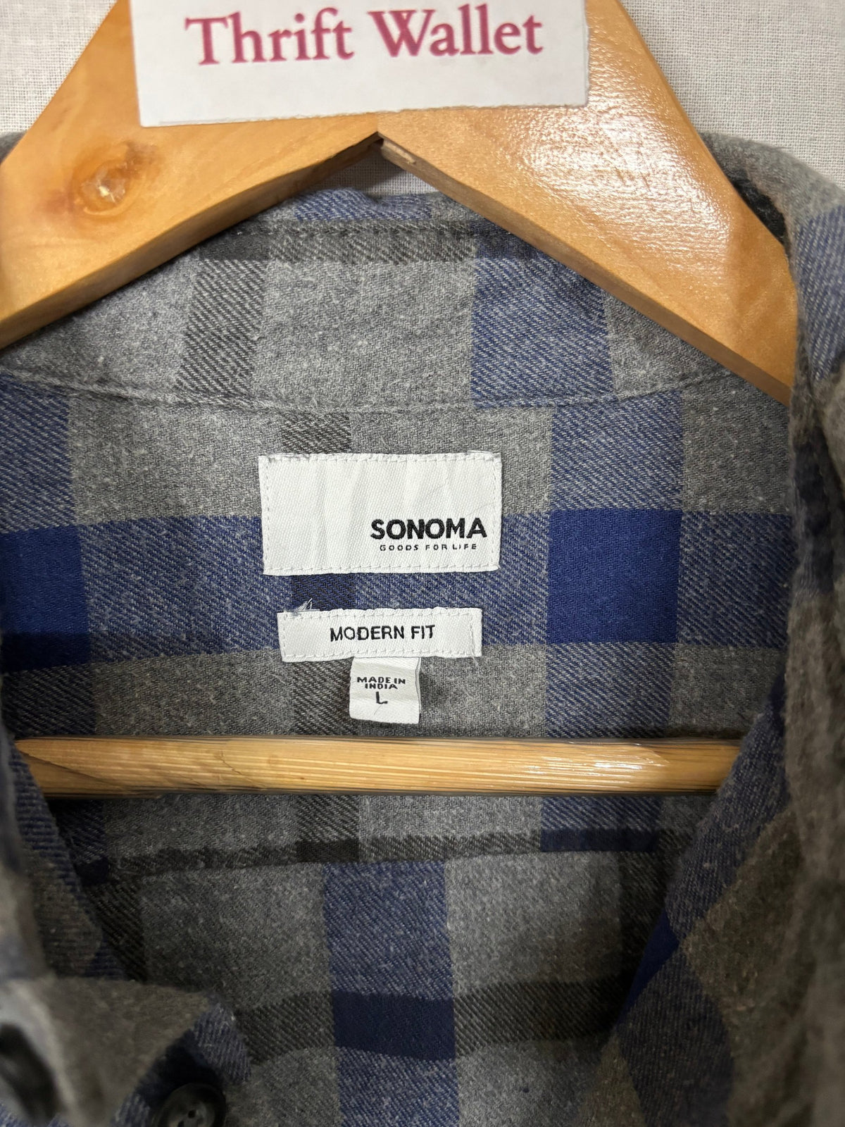 Flannel Shirt Vintage Streetwear Sonoma