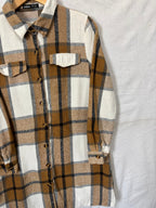 Flannel Shirt Vintage Streetwear Shien