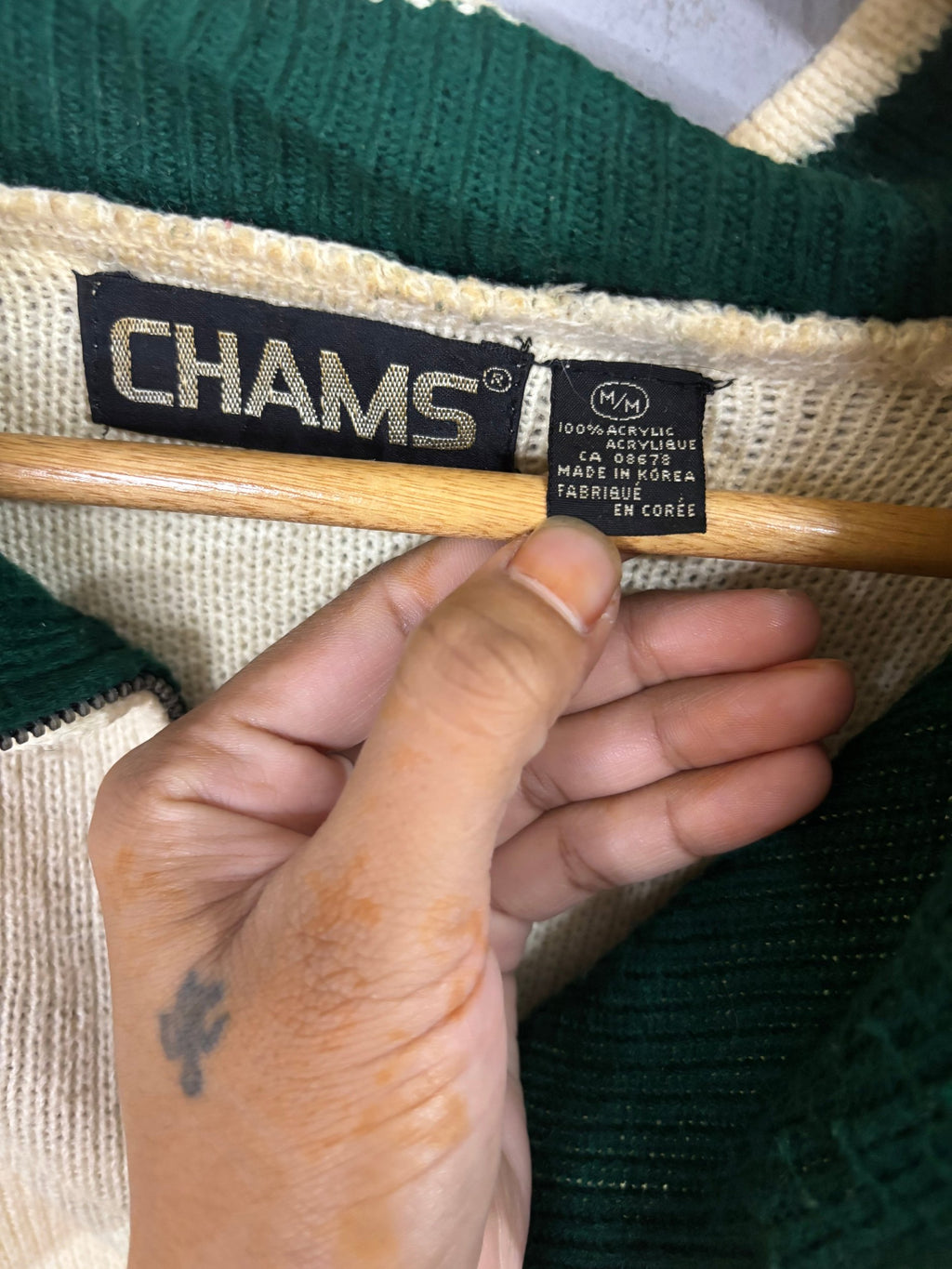 Cardigan Vintage Streetwear - Chams