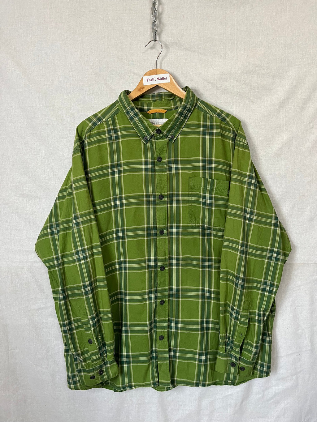 Flannel Shirt Vintage Streetwear Columbia