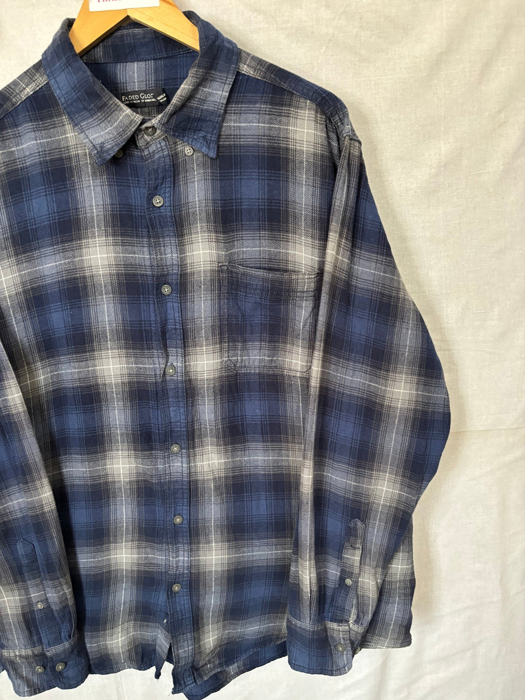 Flannel Shirt Vintage Streetwear Faded glory