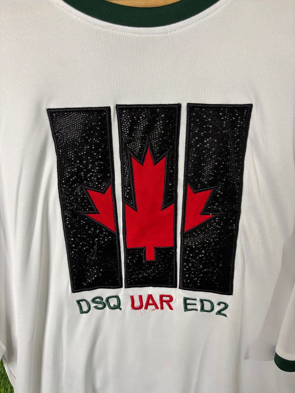 Half Sleeve Jerseys Vintage Streetwear Dsquared 64