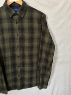 Flannel Shirt Vintage Streetwear Apt 9