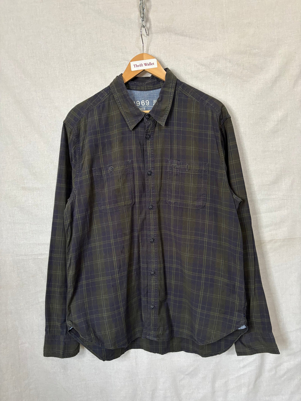 Flannel Shirt Vintage Streetwear Flannel Shirt