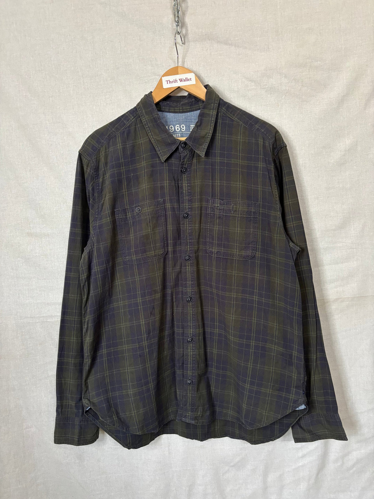 Flannel Shirt Vintage Streetwear Flannel Shirt