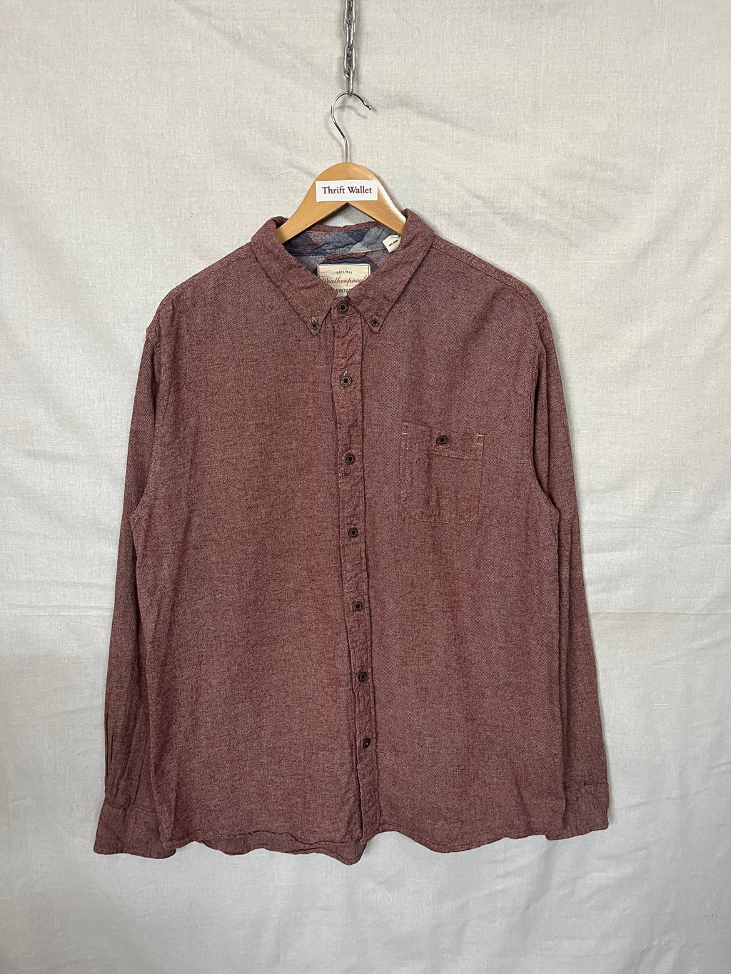 Flannel Shirt Vintage Streetwear Weatherproof
