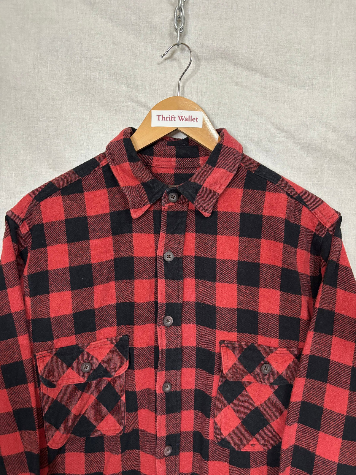 Flannel Shirt Vintage Streetwear Moose Creek