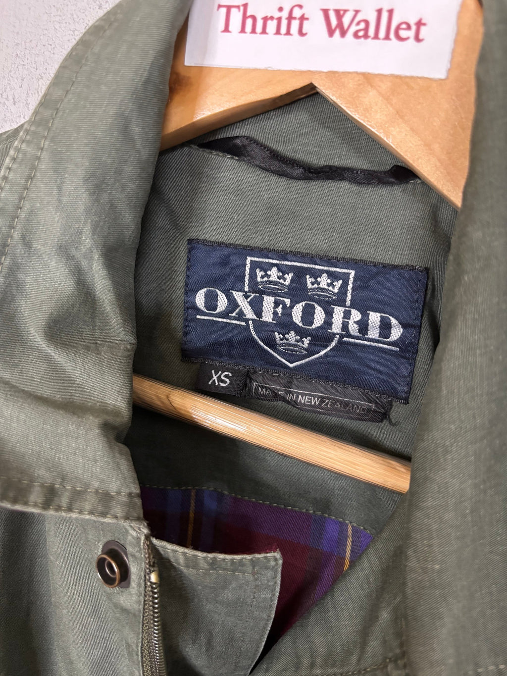 Jacket Vintage Streetwear Oxford