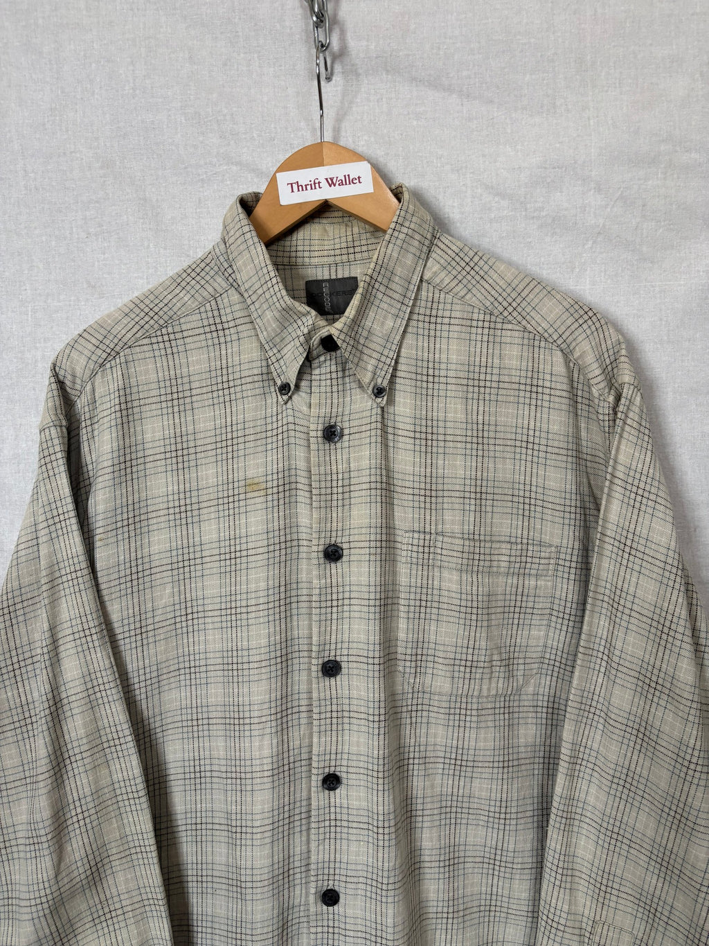 Flannel Shirt Vintage Streetwear Dockers Recode