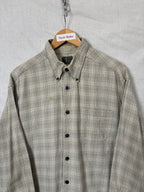 Flannel Shirt Vintage Streetwear Dockers Recode