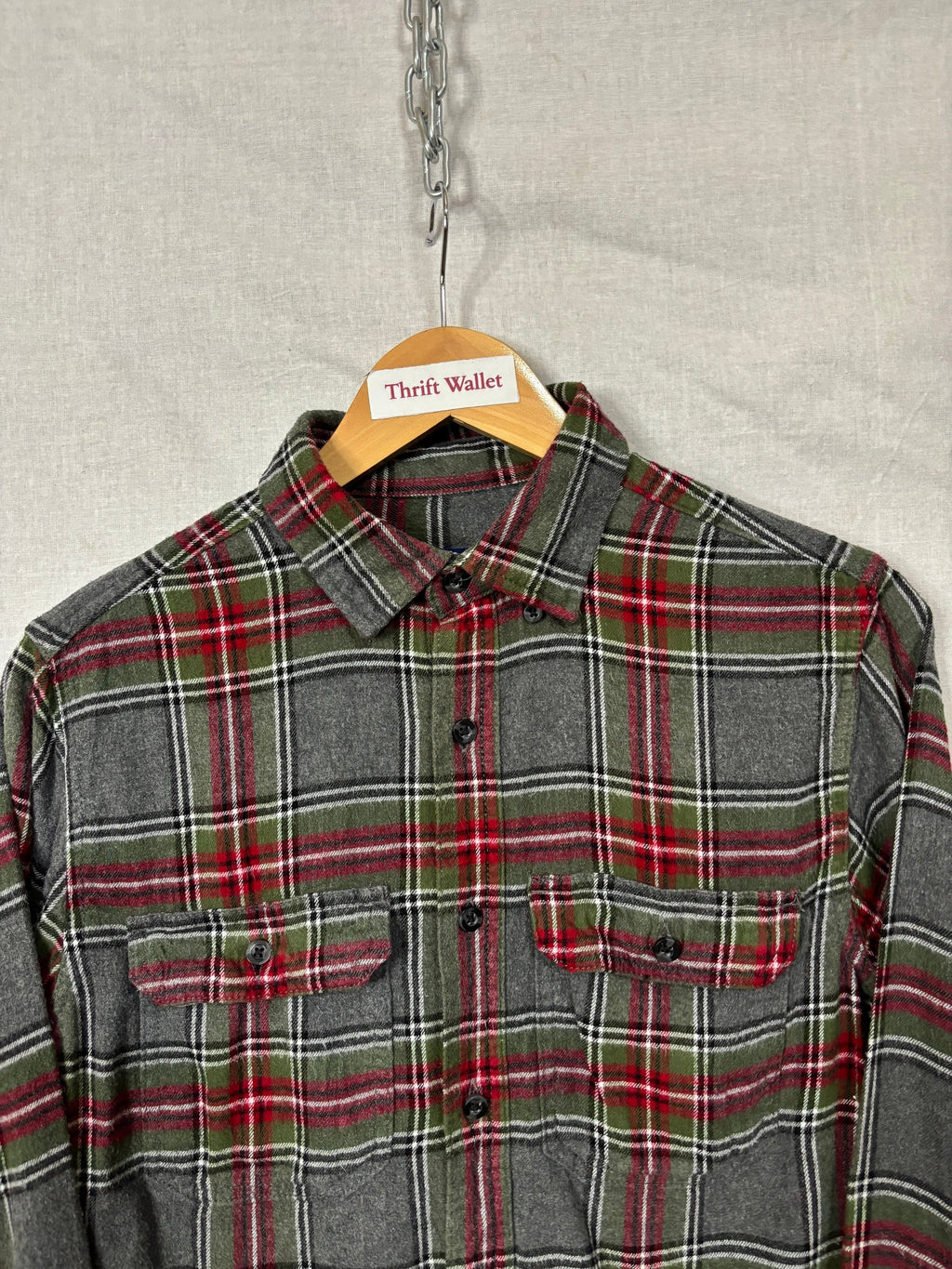 Flannel Shirt Vintage Streetwear George