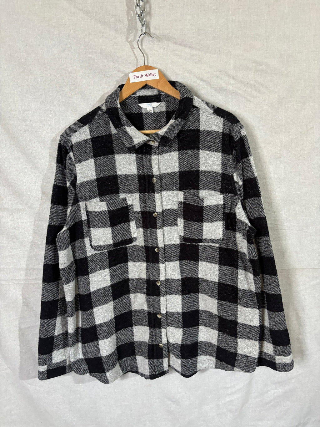 Flannel Shirt Vintage Streetwear Time Tru