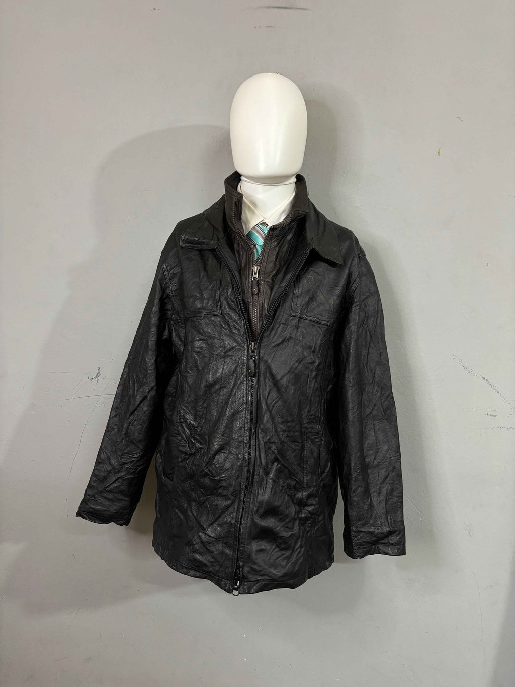 Leather Jackets Vintage Streetwear Oversized Britches
