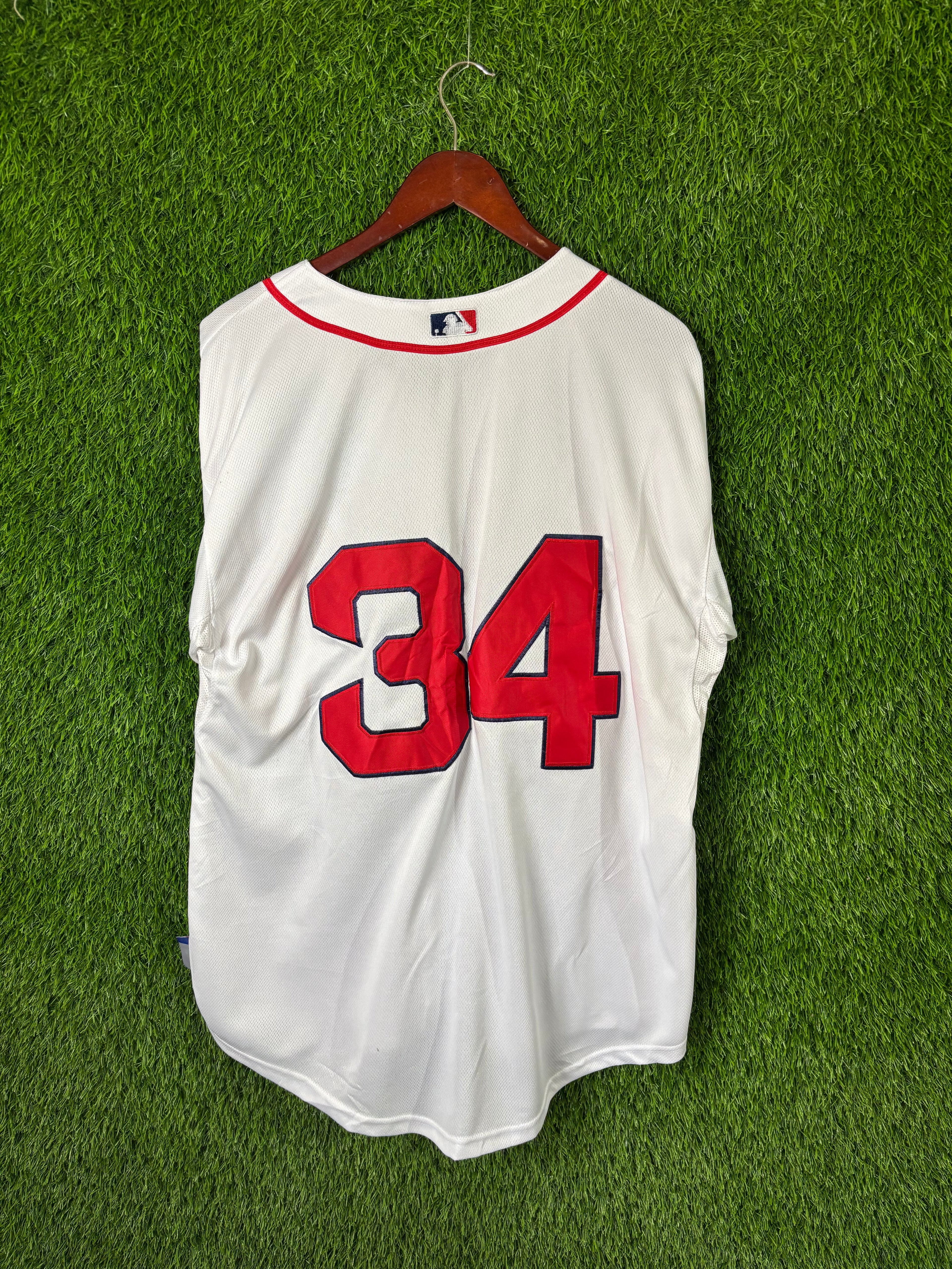Baseball Jerseys Vintage Streetwear Red sox 34