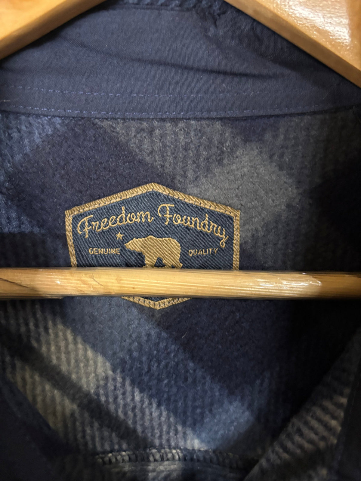 Flannel Shirt Vintage Streetwear Freedom Foundny