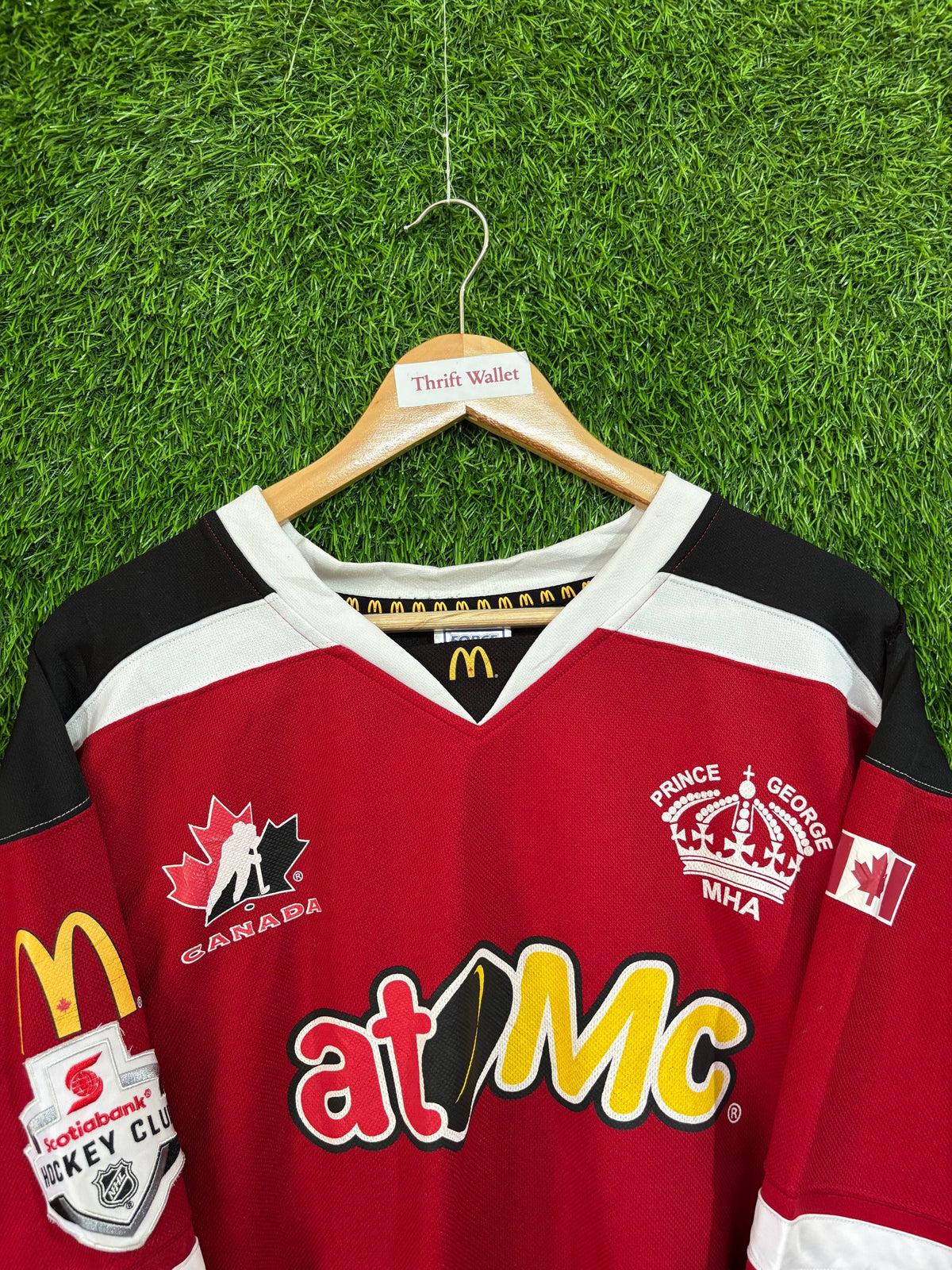Ice Hockey Jerseys Vintage Streetwear Oversized - Prince George Atomc
