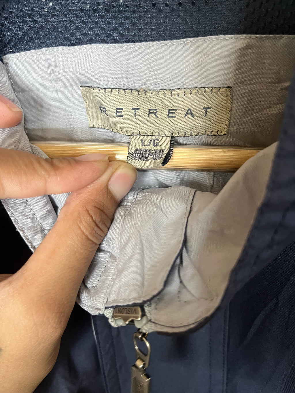 Windbreakers Vintage Streetwear Oversized Retreat