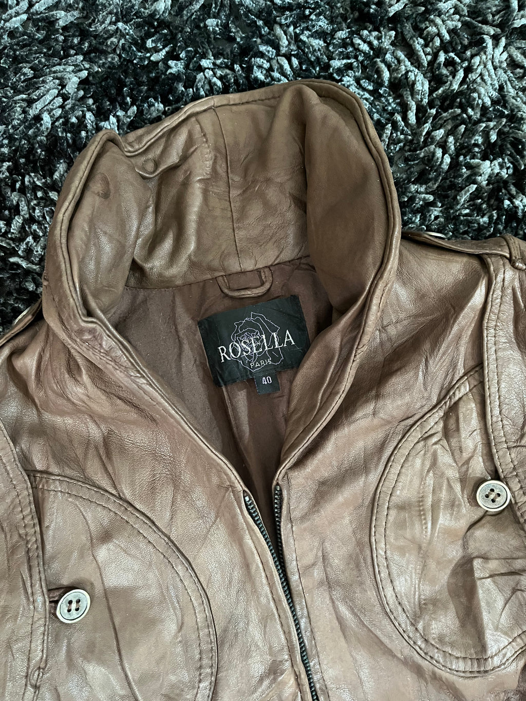 Leather Jackets Vintage Winter Wear - Rosella