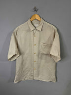 Half Sleeve Shirts Vintage Oversized Dome
