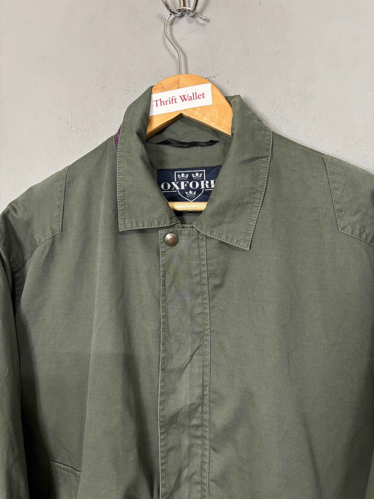 Jacket Vintage Streetwear Oxford