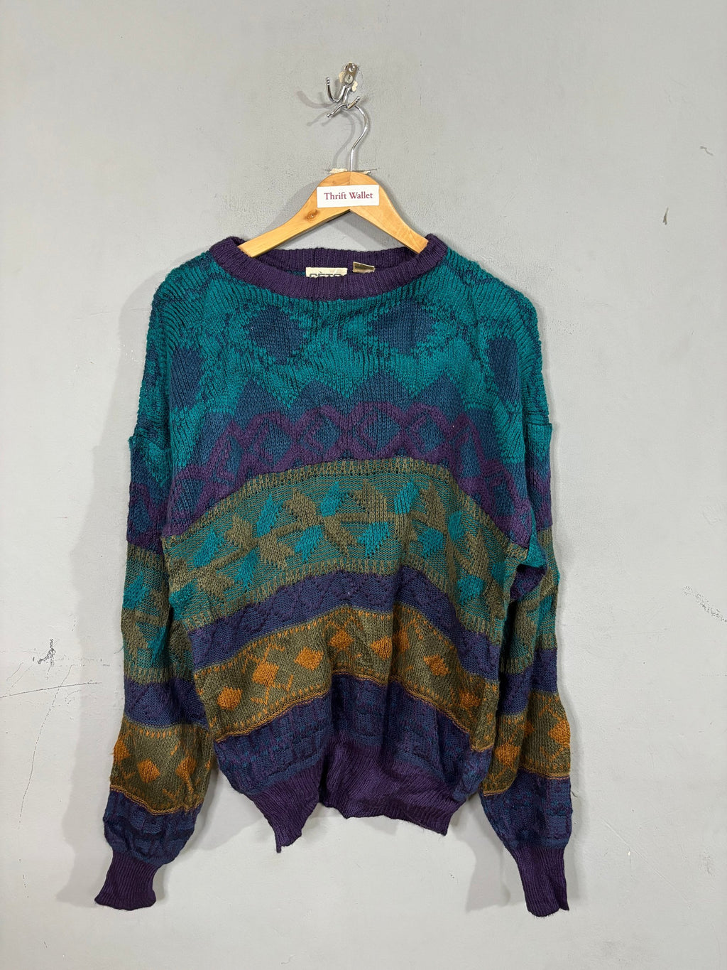 Cardigan Vintage Streetwear - Ceto Uomo