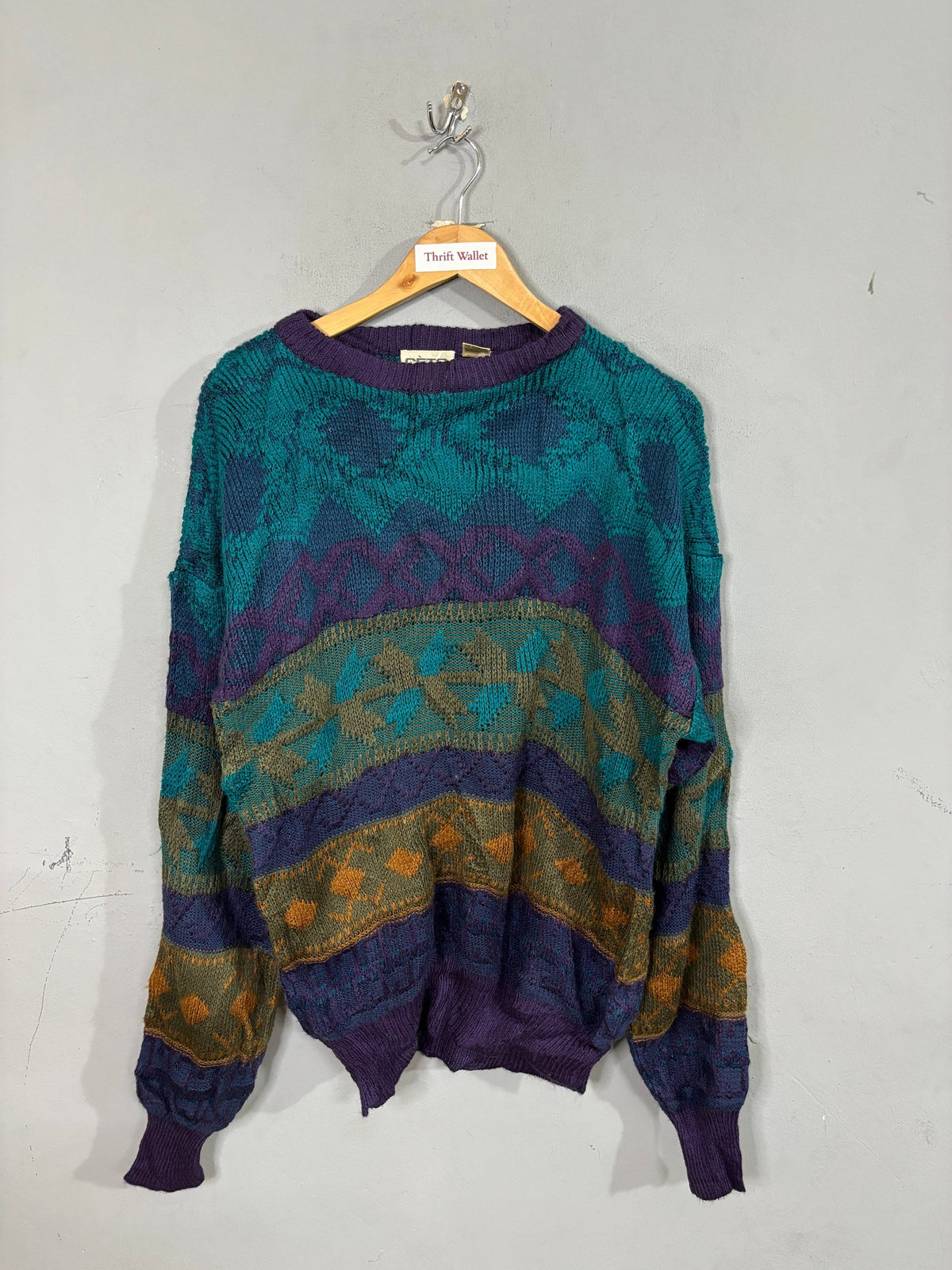 Cardigan Vintage Streetwear - Ceto Uomo