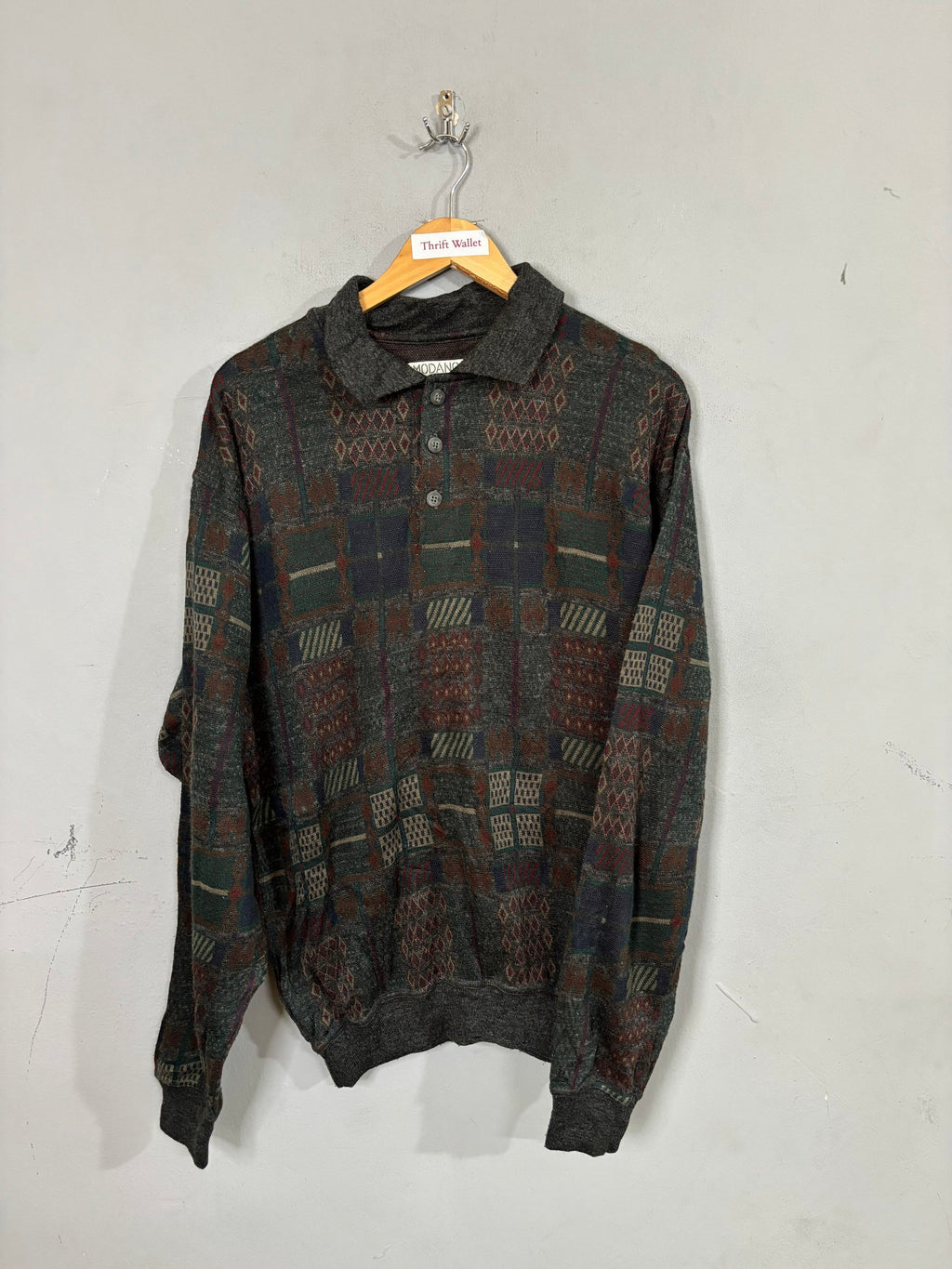 Cardigan Vintage Oversized - Modango