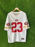 Half Sleeve Jerseys Vintage Streetwear Mccaffrey 23