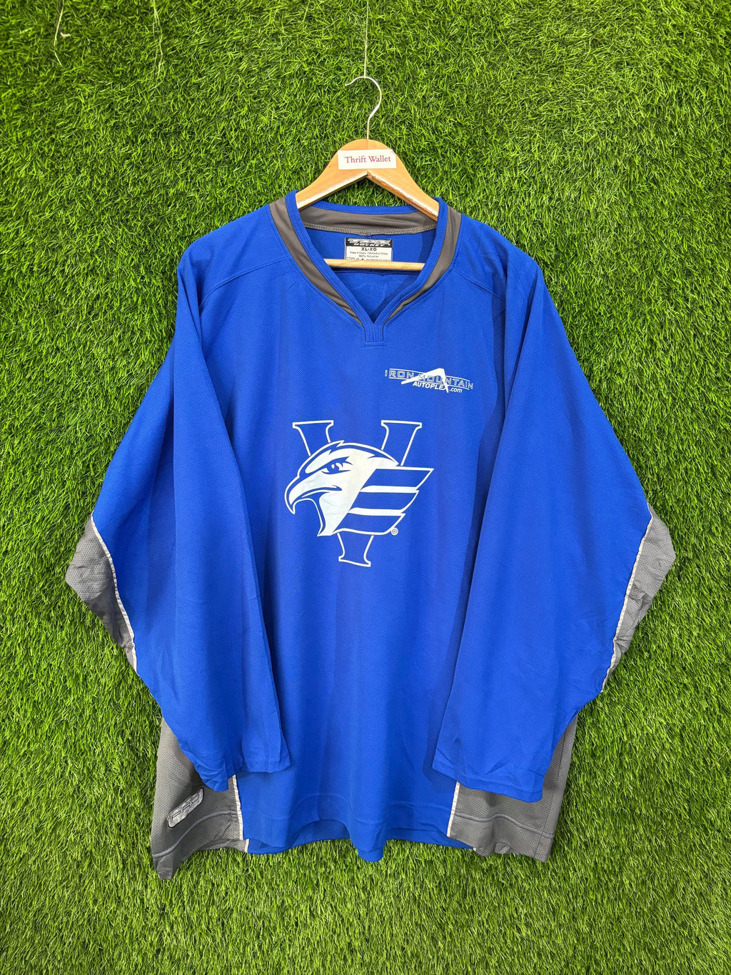 Ice Hockey Jerseys Vintage Streetwear Oversized - Iron Mou Ntain