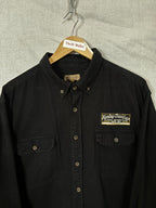 Flannel Shirt Vintage Streetwear Harley Dauidson
