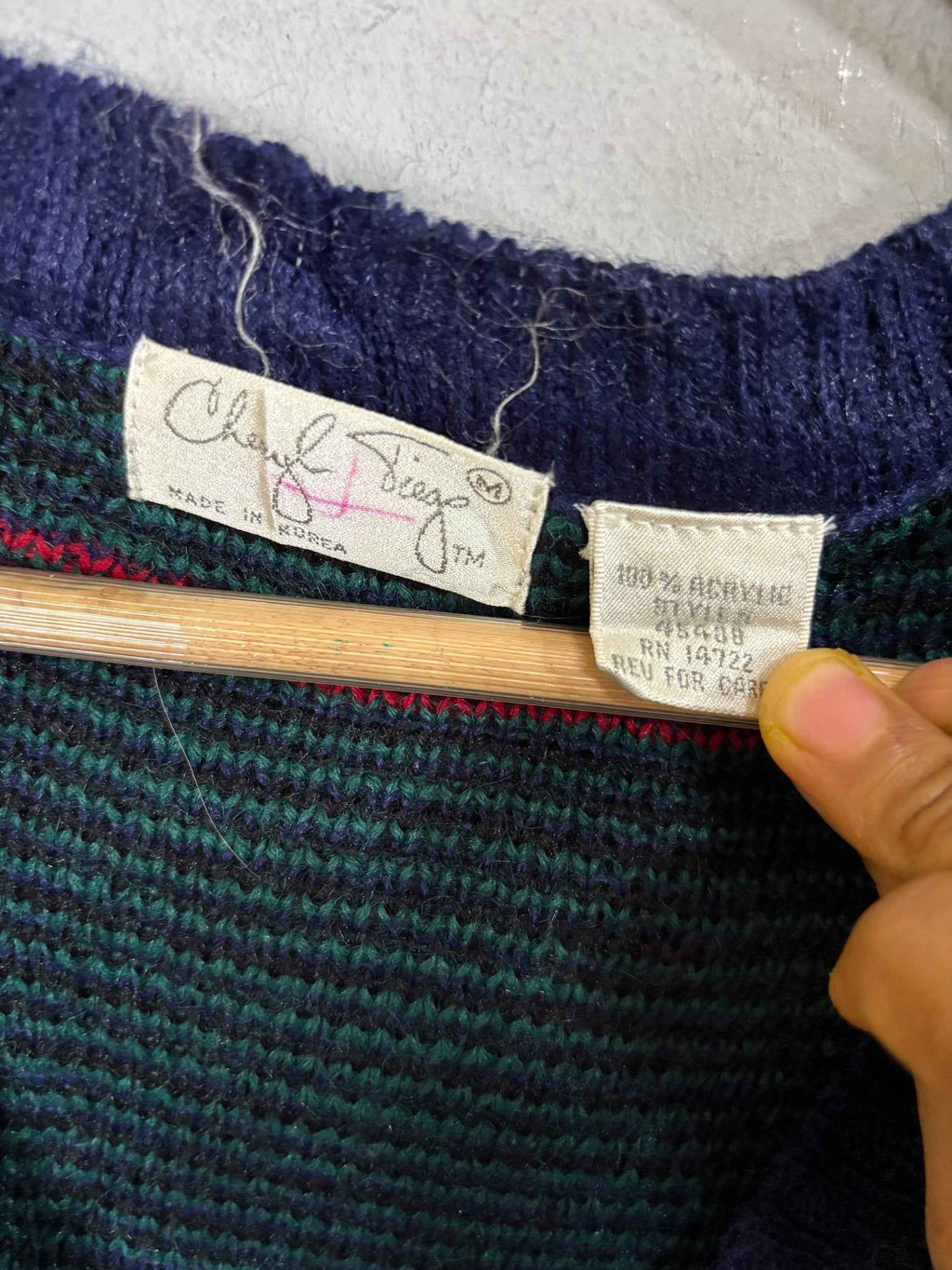 Cardigan Vintage Oversized - Cherly siego