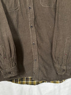 Flannel Shirt Vintage Streetwear Red Head