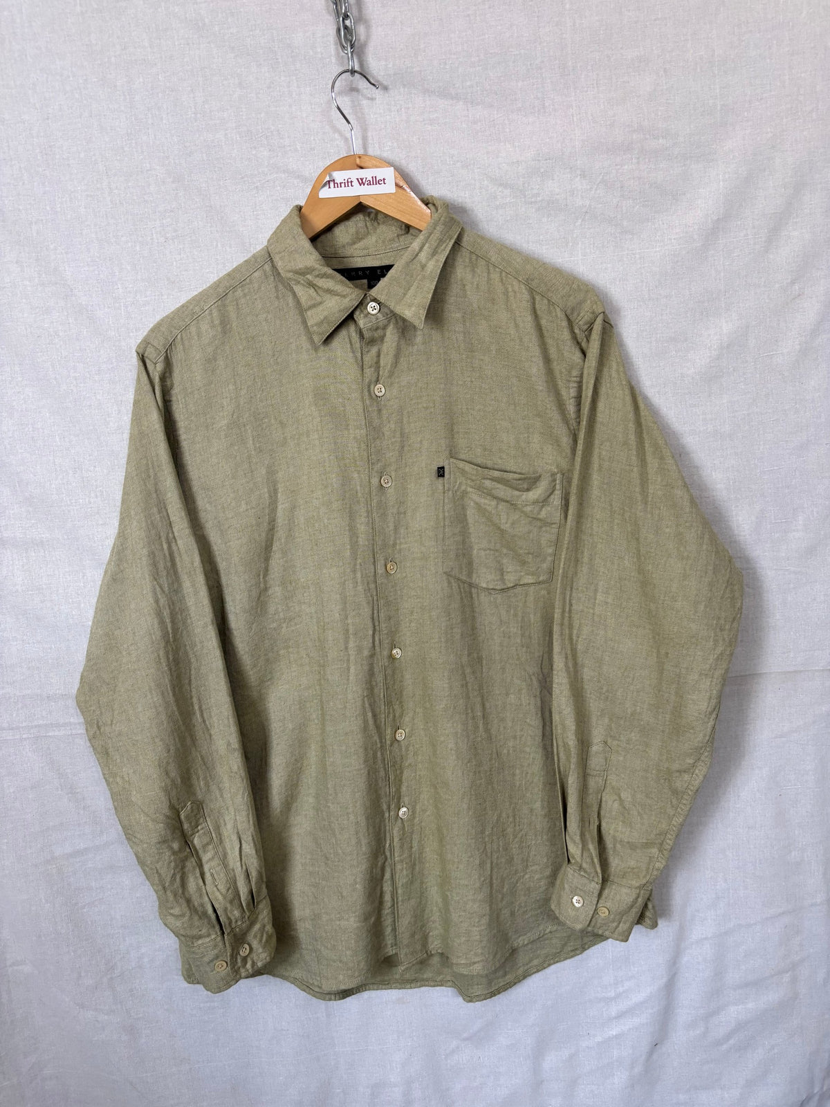 Flannel Shirt Vintage Streetwear Perry Ellis