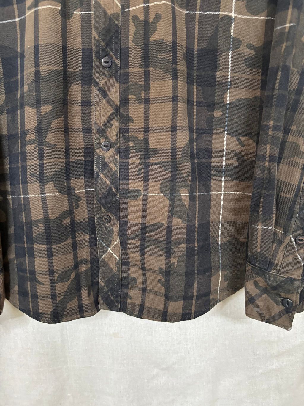 Flannel Shirt Vintage Streetwear Hawks