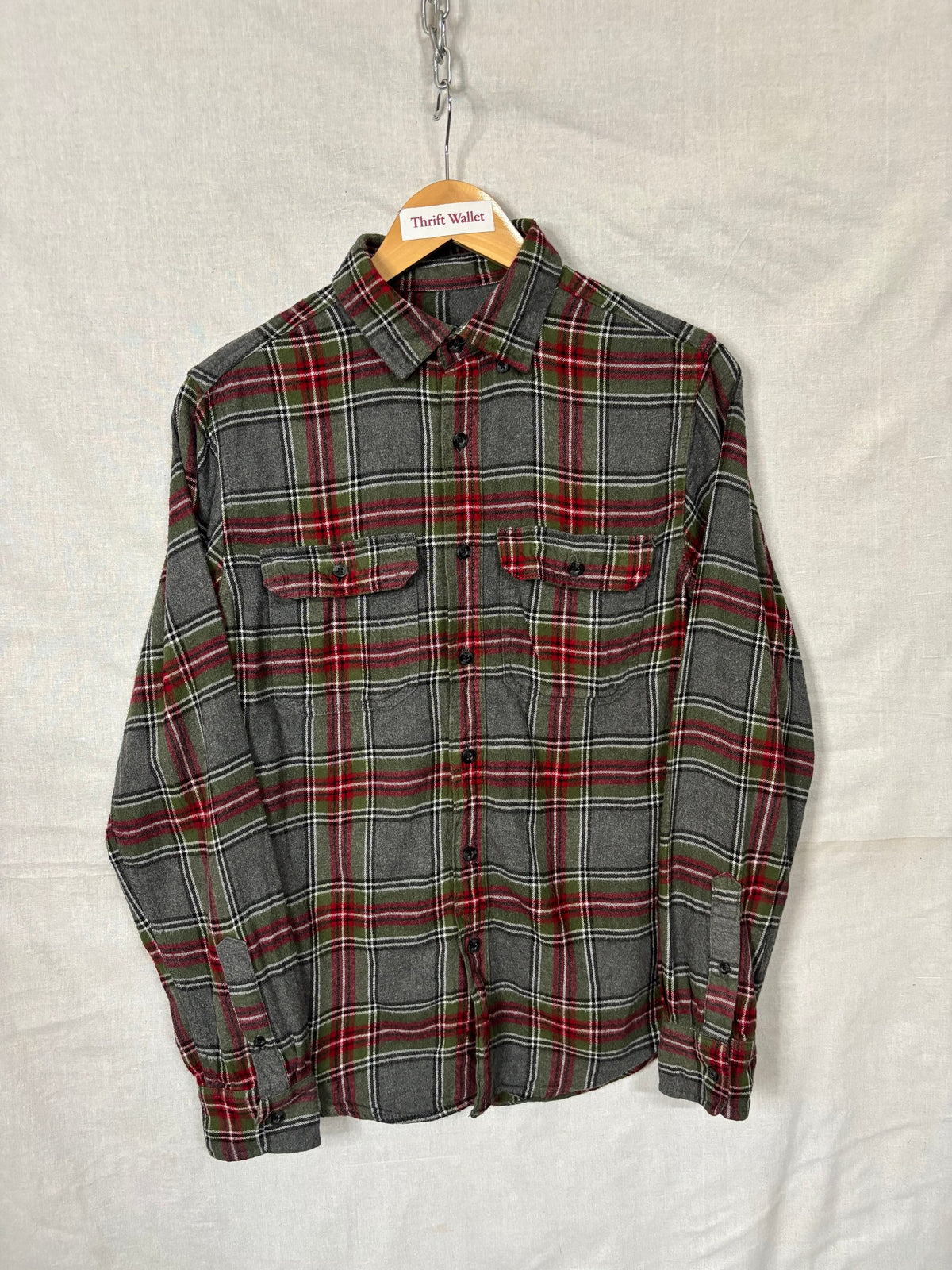 Flannel Shirt Vintage Streetwear George
