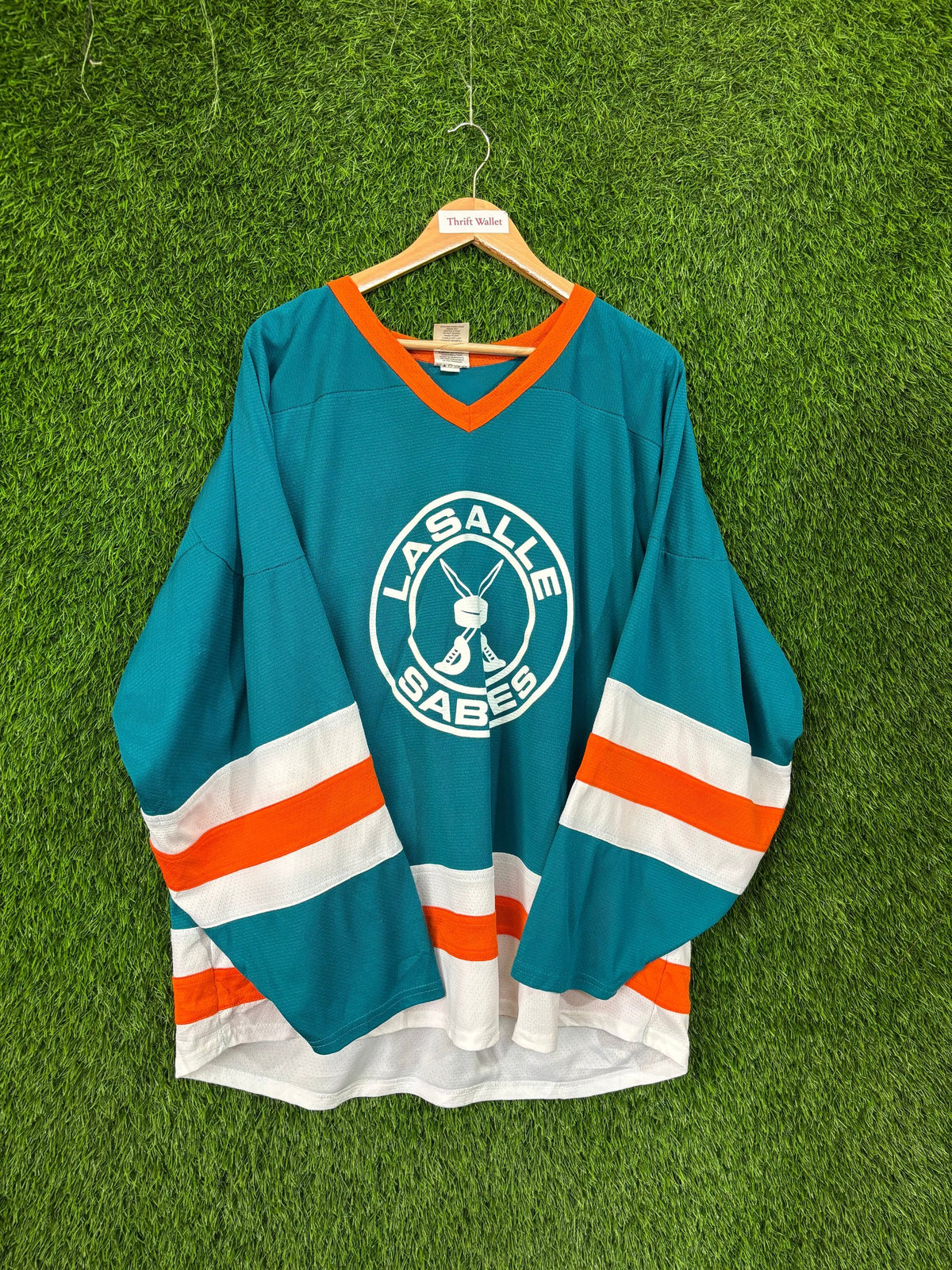 Ice Hockey Jerseys Vintage Streetwear Oversized - Lasalle Sabres 11