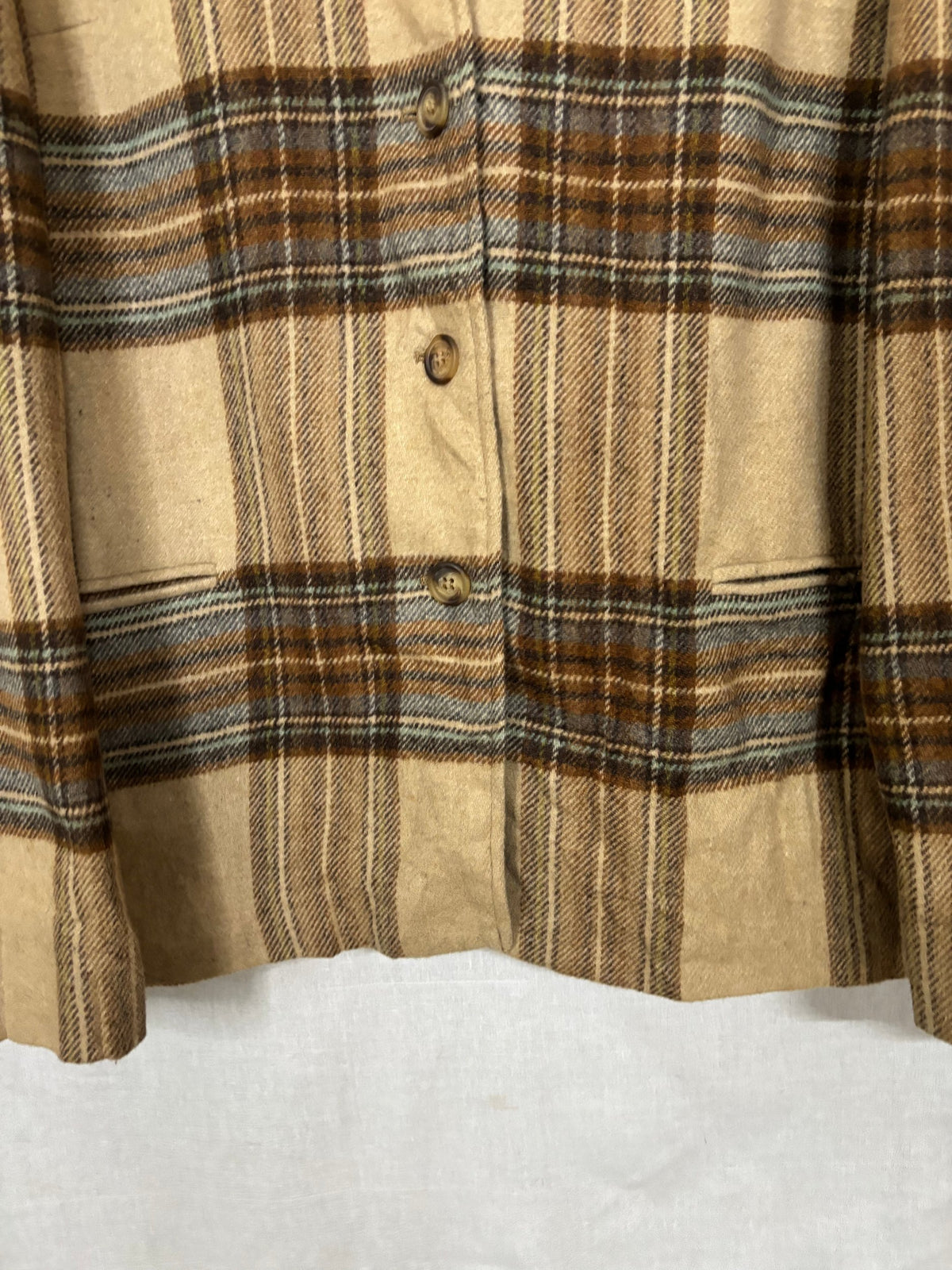 Flannel Shirt Vintage Streetwear Evan Picone