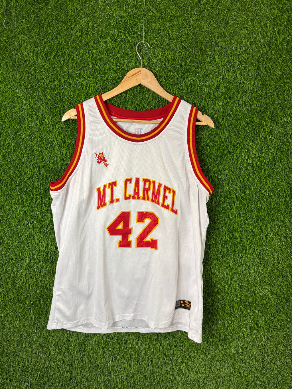Basketball Jerseys Vintage Streetwear Mi Carmey 42