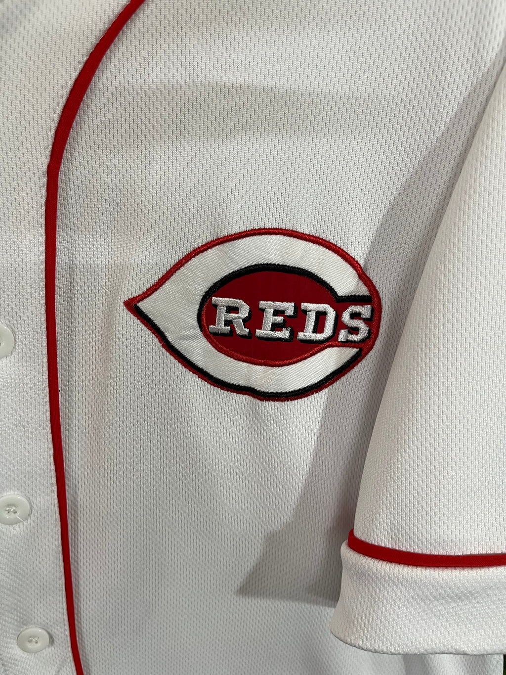 Baseball Jerseys Oversized Streetwear Reds Donor