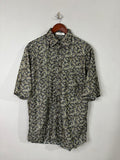 Half Sleeve Shirts Vintage Streetwear Pierre cardin
